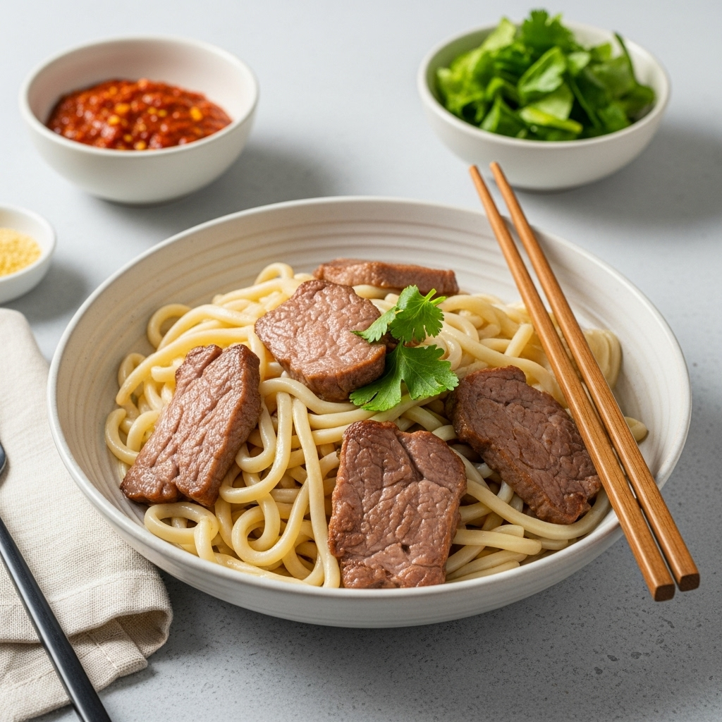 Ingredients for Vegan Udon Stir-Fry