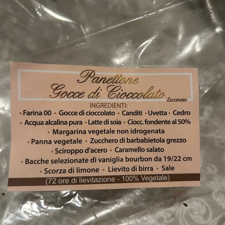 photo of Leccornie panettone al cioccolato shared by @miryvera81 on  26 Dec 2024 - review