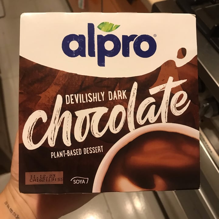 photo of Alpro Chocolate plant based dessert shared by @claudia77 on  13 Sep 2023 - review