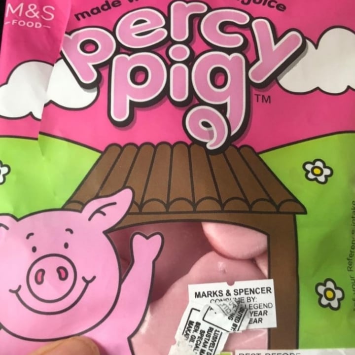 photo of Marks & Spencer Food (M&S) percy pig shared by @teamaldous on  22 Sep 2023 - review