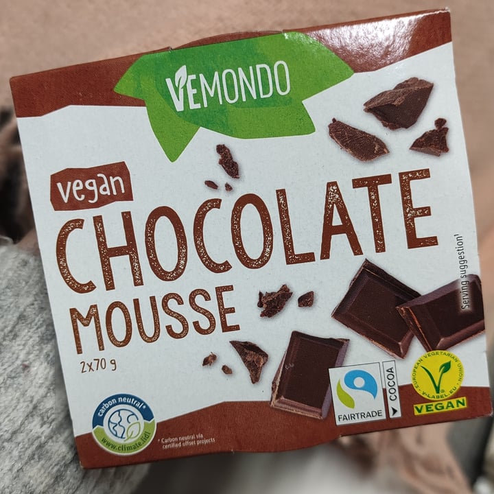 photo of Vemondo vegan chocolate mousse shared by @owlshadow on  31 Jan 2024 - review