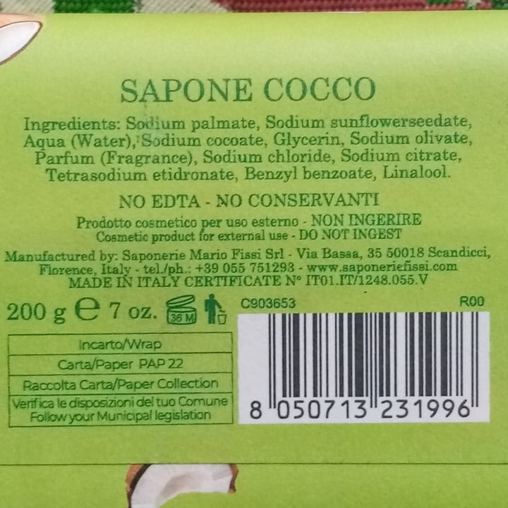 photo of Biolis Nature Sapone al cocco shared by @valeveg75 on  23 Dec 2023 - review