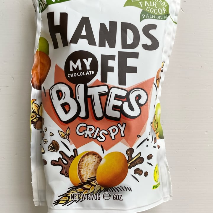 photo of Hands Off My Chocolate Bites crispy shared by @veganalexandria on  03 Oct 2023 - review
