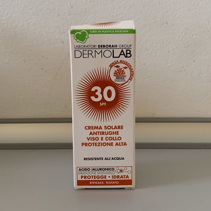 photo of Deborah Dermolab Crema solare shared by @patheimathos on  22 Jun 2024 - review