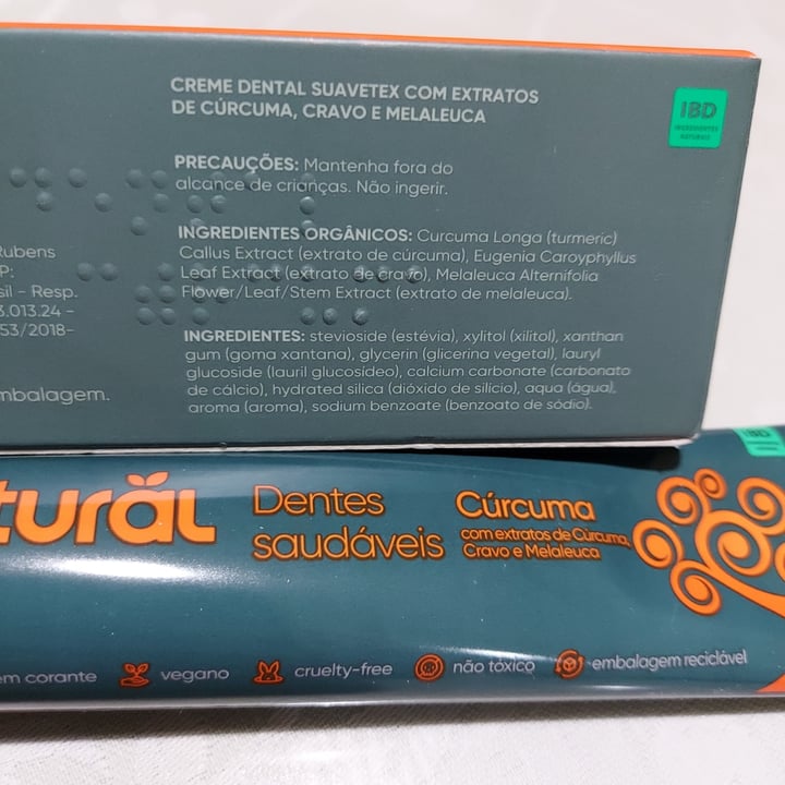 photo of Creme dental suavetex Creme Dental shared by @patriciamorais on  23 Aug 2023 - review