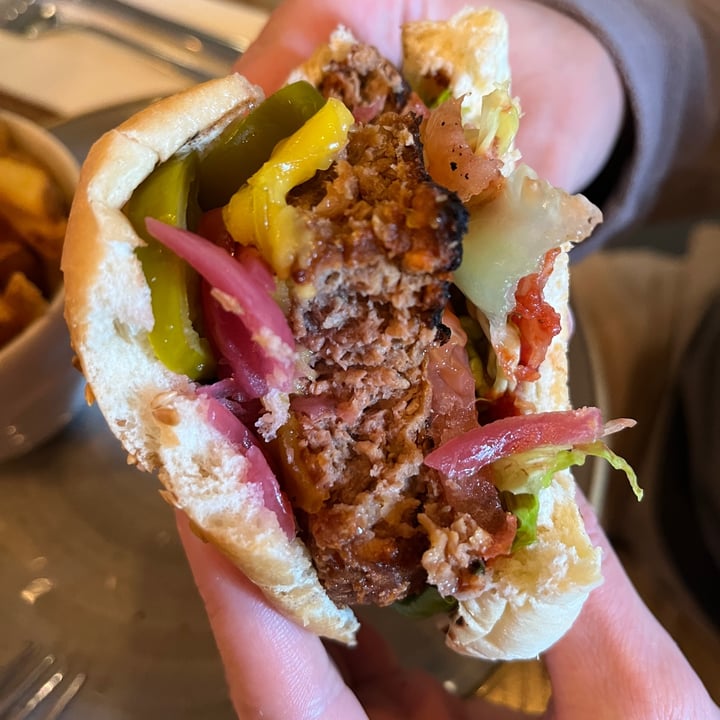 photo of All Bar One Wimbledon Plant-Based Burger shared by @alistar on  14 Oct 2023 - review