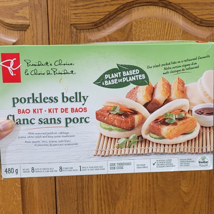 photo of President's Choice Porkless Belly Bao Bun Kit shared by @theveglife on  09 Feb 2024 - review