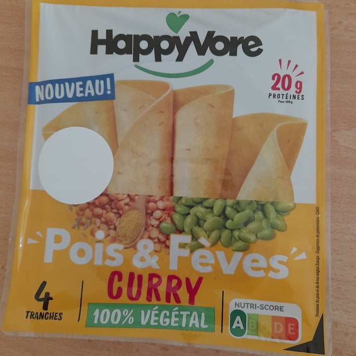 photo of Happyvore Curry Pois & Fèves shared by @alice50 on  20 Sep 2025 - review