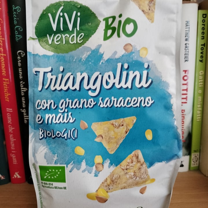 photo of Viviverde bio triangolini con grano saraceno e mais shared by @degior on  07 Apr 2024 - review