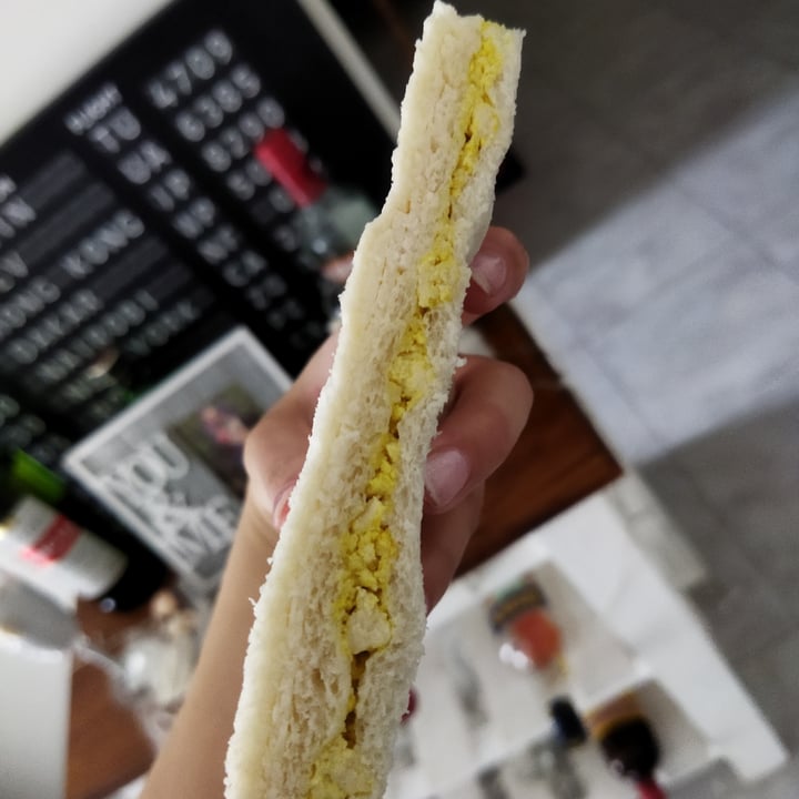 photo of Vegan Sandwich Sándwich De Jamón Y No Huevo shared by @fabuchi on  12 Sep 2023 - review