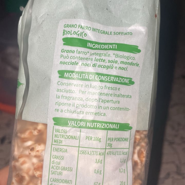 photo of Coop Farro soffiato integrale shared by @giolorali on  15 Jan 2024 - review