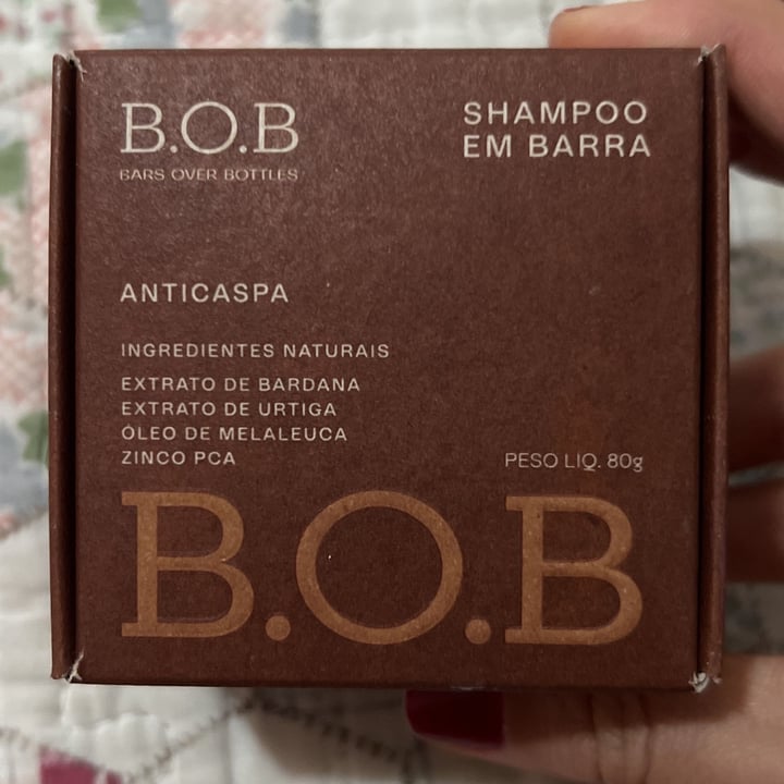 photo of B.O.B Shampoo Em Barra Anticaspa shared by @zcr on  31 Jan 2024 - review