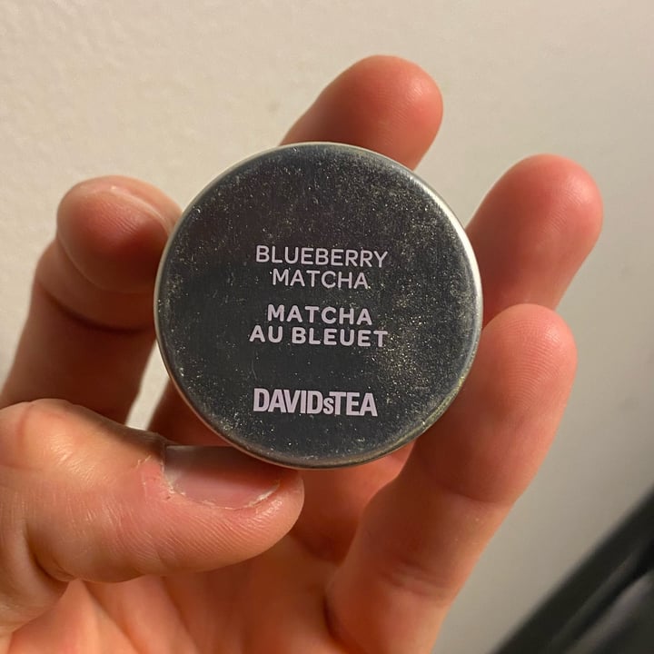 photo of DAVIDsTEA blueberry matcha drink mix shared by @ryanleys on  09 Jan 2024 - review