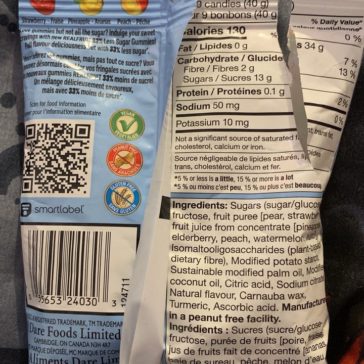 photo of Dare Candy Co Dare Candy Co Real Fruit shared by @akira on  31 Mar 2024 - review