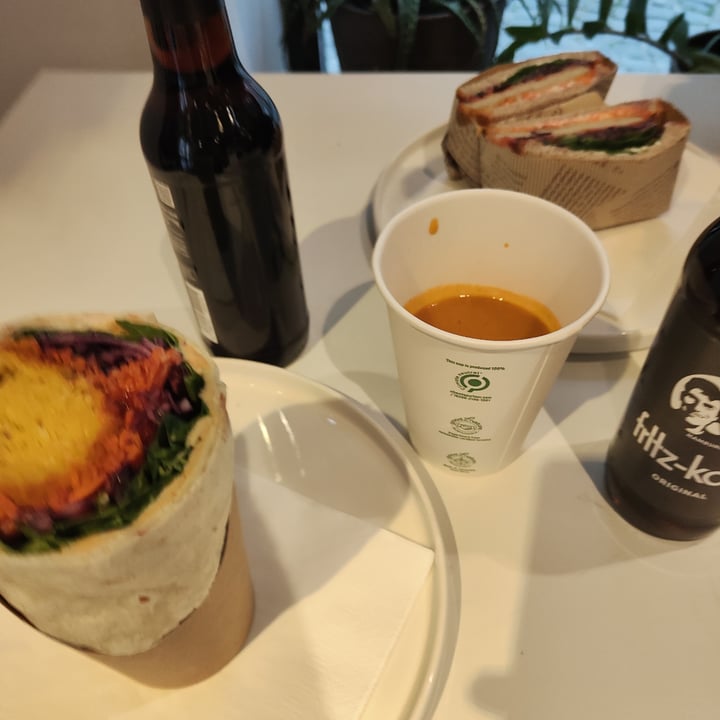 photo of From Julia Falafel Wrap shared by @botanicalcastle on  12 Dec 2024 - review