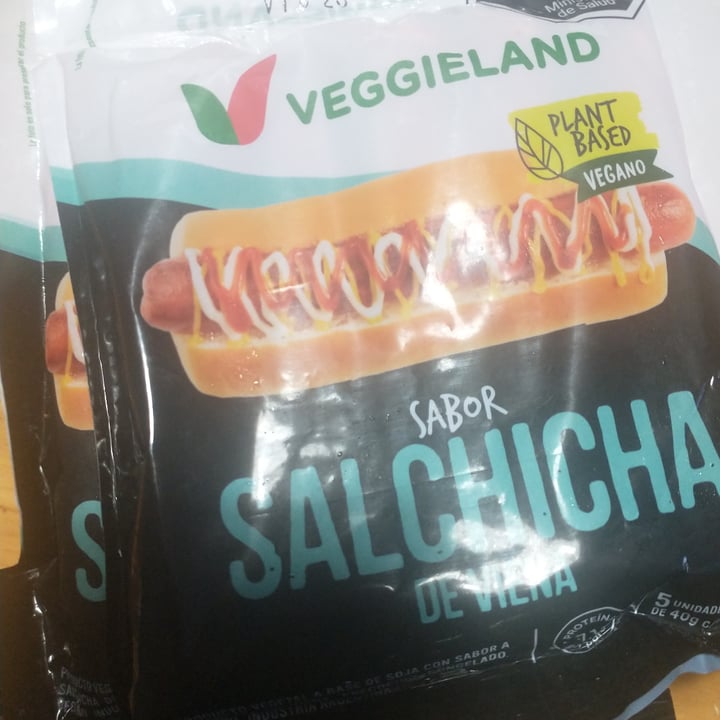 photo of Veggieland salchicha viena shared by @nahomarts on  07 Nov 2023 - review