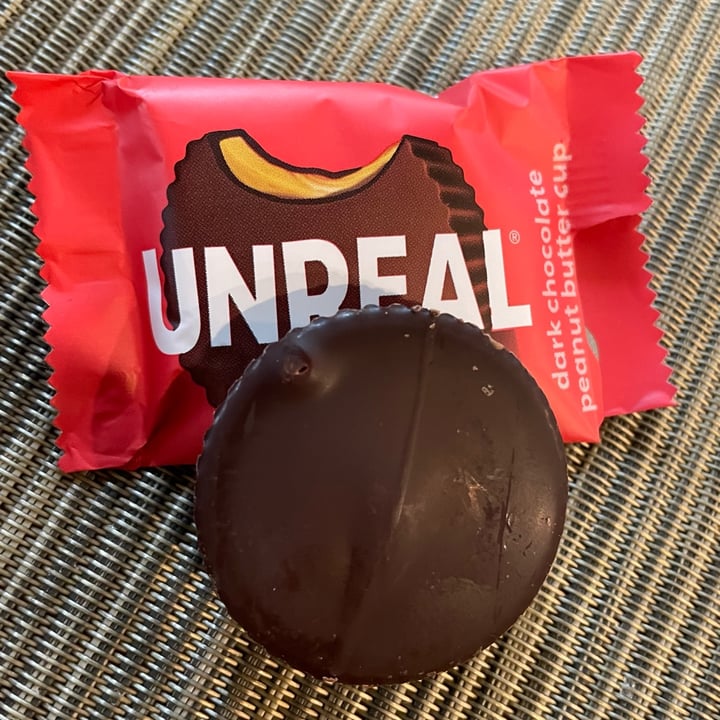 photo of UNREAL Dark Chocolate Peanut Butter Cups shared by @veggietable on  15 Sep 2024 - review