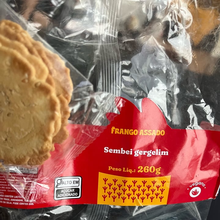 photo of sembei Biscoito de Gergelim shared by @daniveganbrazil on  16 Oct 2024 - review