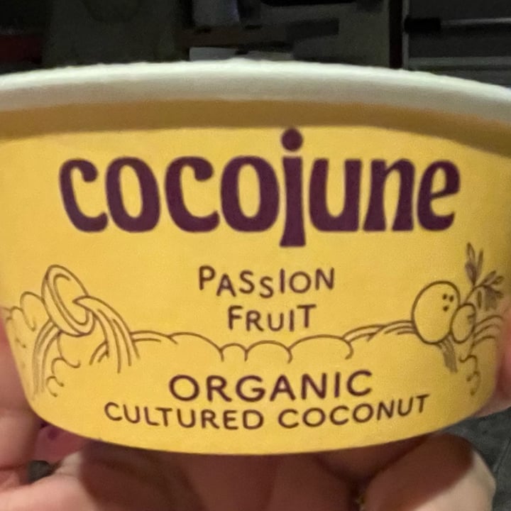 photo of cocojune Passion fruit Organic Cultured Coconut Yogurt shared by @cecdkc on  13 May 2024 - review