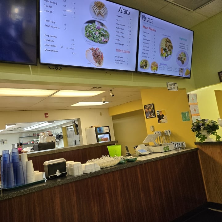 photo of Olive Mediterranean Grill Vegetarian Mix Platter shared by @agreene428 on  04 Aug 2025 - review