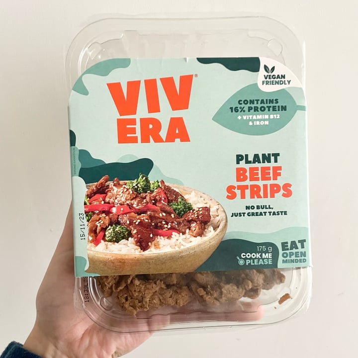 photo of Vivera Plant Beef Strips shared by @appleappleamanda on  12 Nov 2023 - review