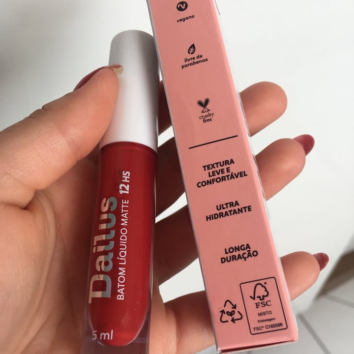 photo of Dailus Batom Liquido Matte shared by @mayaramoeller on  13 Oct 2023 - review