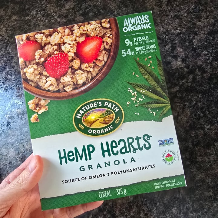 photo of Nature’s Path Organic Hemp Hearts Granola shared by @mermont on  16 Feb 2025 - review