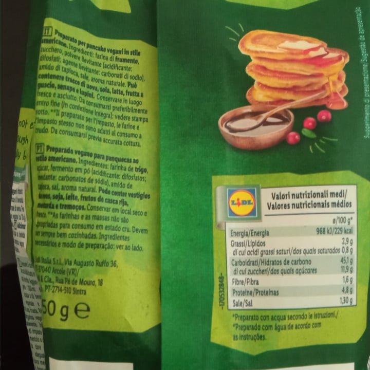 photo of Vemondo Vegan Pancake Mix shared by @rosso-di-sara on  11 Jun 2024 - review