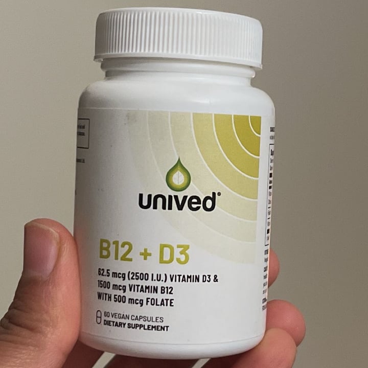 photo of Unived Vitamin B12 + D3 shared by @trashpicksticks on  24 Jan 2024 - review