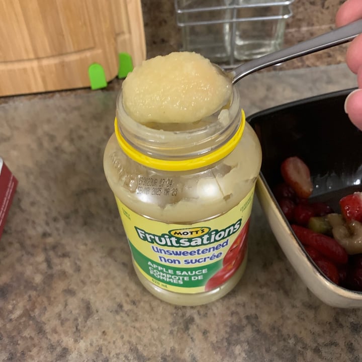 photo of Mott's Fruitsations Unsweetened Apple Sauce shared by @louisg on  31 Dec 2023 - review