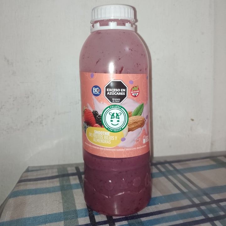 photo of Felices Las Vacas Smoothie Frutos Rojos Y Almendra shared by @g77on on  23 Jan 2025 - review