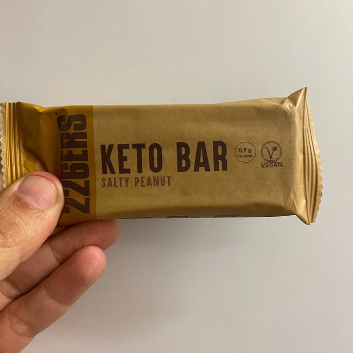 photo of 226ers keto bar salty peanut shared by @neil on  02 Mar 2024 - review