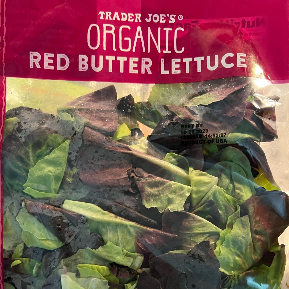 Trader Joe's organic red butter lettuce Reviews abillion
