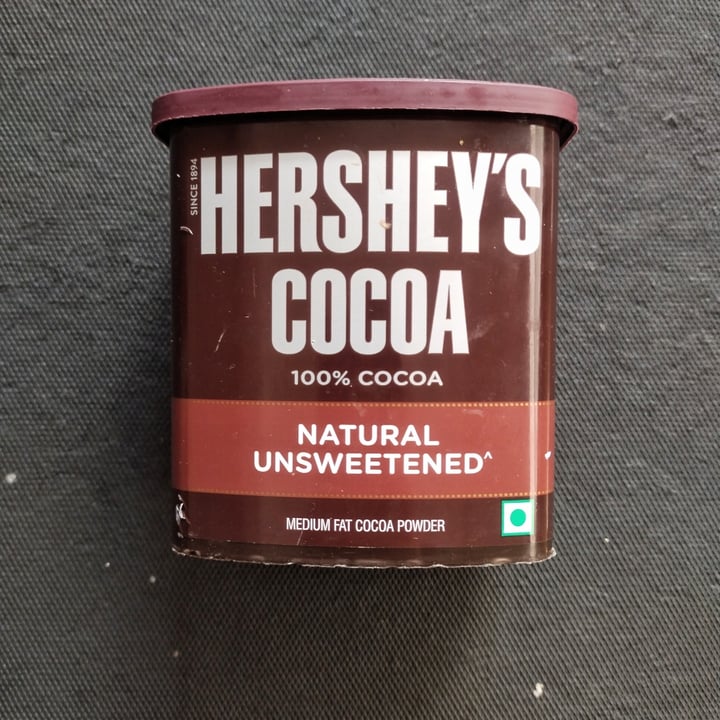 photo of Hershey's Cocoa 100% Natural Unsweetened Cacao shared by @vegananimallove on  13 Jan 2024 - review