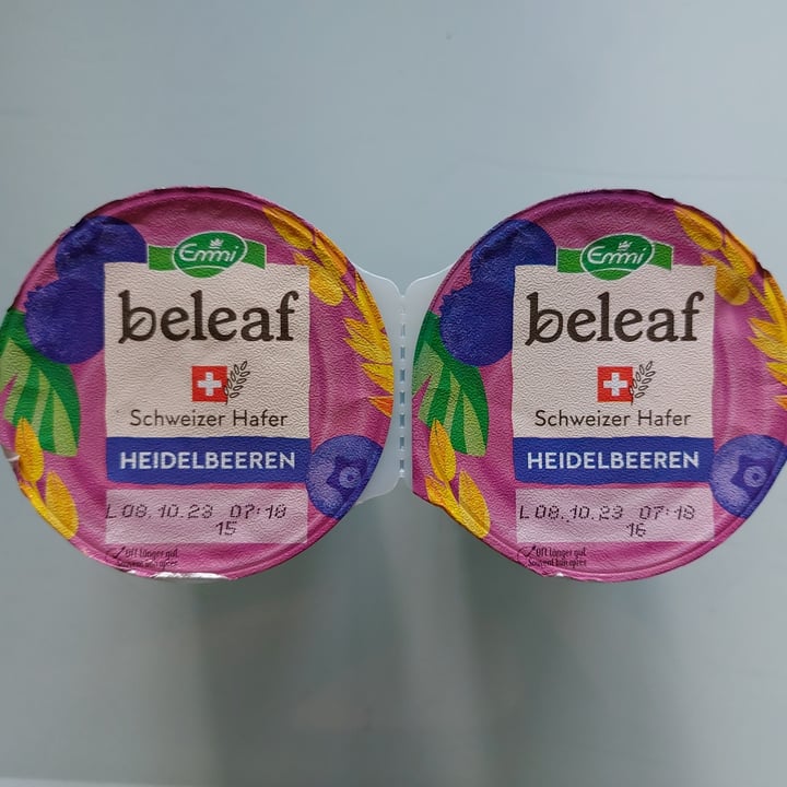 photo of beleaf Heidelbeere Yogurt shared by @cloudyaquilegia on  03 Sep 2023 - review