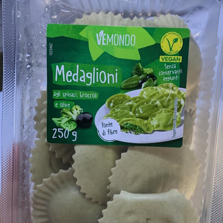 photo of Vemondo Ravioli Spinach Brocolis Olives shared by @vitti on  02 Sep 2025 - review