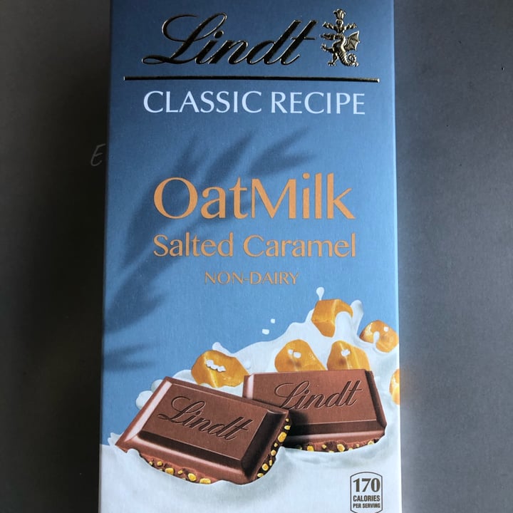 photo of Lindt Classic Recipe OatMilk Salted Caramel shared by @slwasu57 on  06 Nov 2023 - review