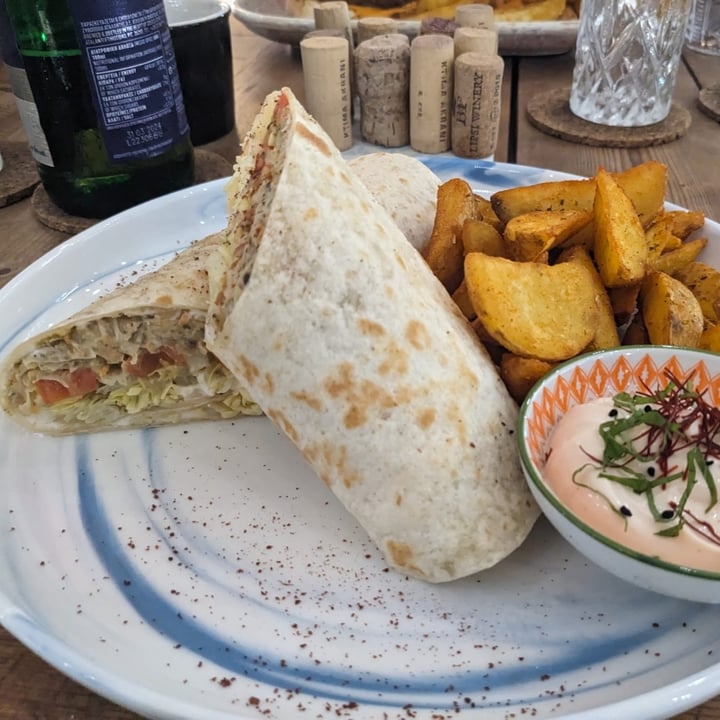 photo of Atheneon no tuna salad wrap shared by @mayagiglio on  13 Sep 2023 - review