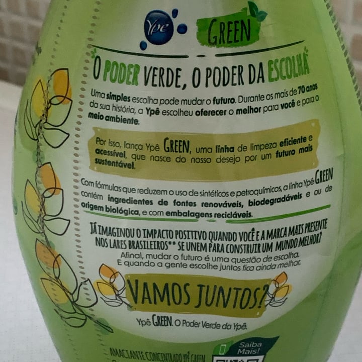 photo of Ypê Green Amaciante Concentrado shared by @vimauro on  23 Apr 2024 - review