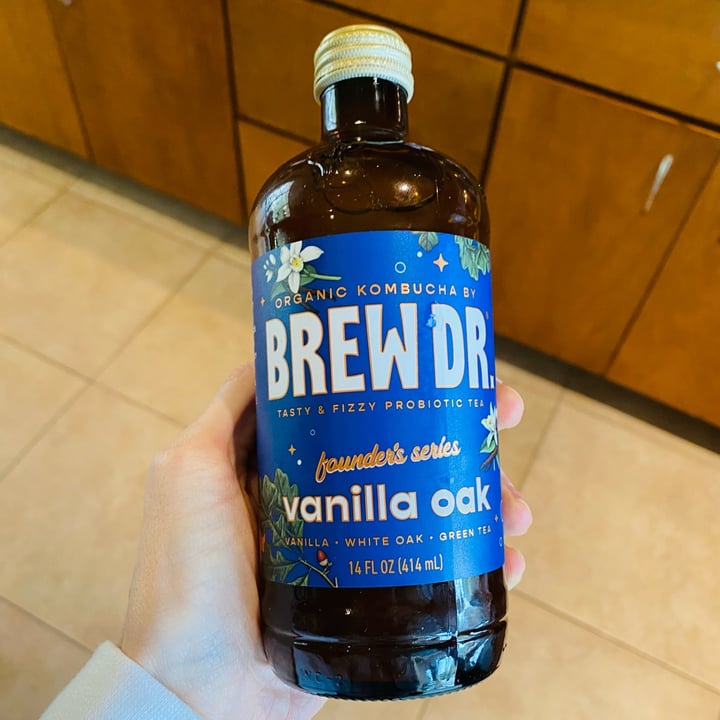 Brew Dr. Kombucha Vanilla Oak (founder’s series) Review abillion