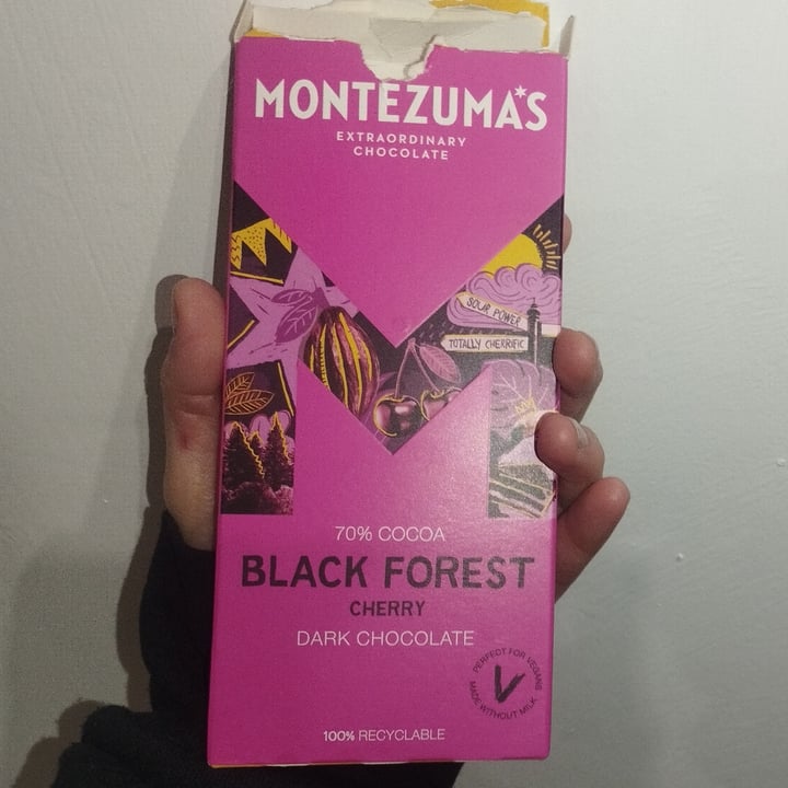 photo of Montezuma's Black Forest - 70% Cocoa Cherry Dark Chocolate shared by @sunmoony on  07 Feb 2024 - review