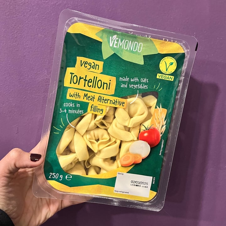 photo of Vemondo Tortelloni with Meat Alternative Filling shared by @hellf on  14 Feb 2025 - review