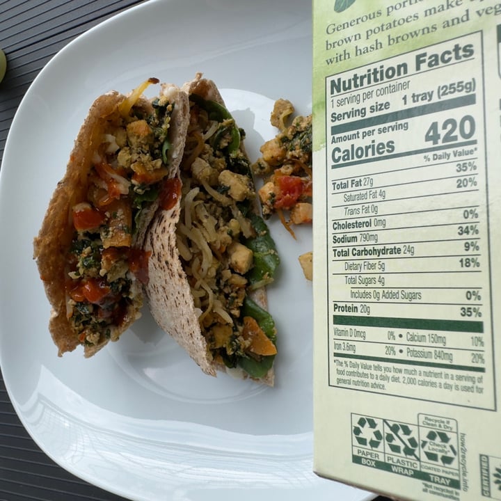 photo of Amy’s Amy’s Tofu Scramble shared by @berryveganplanet on  30 Sep 2023 - review