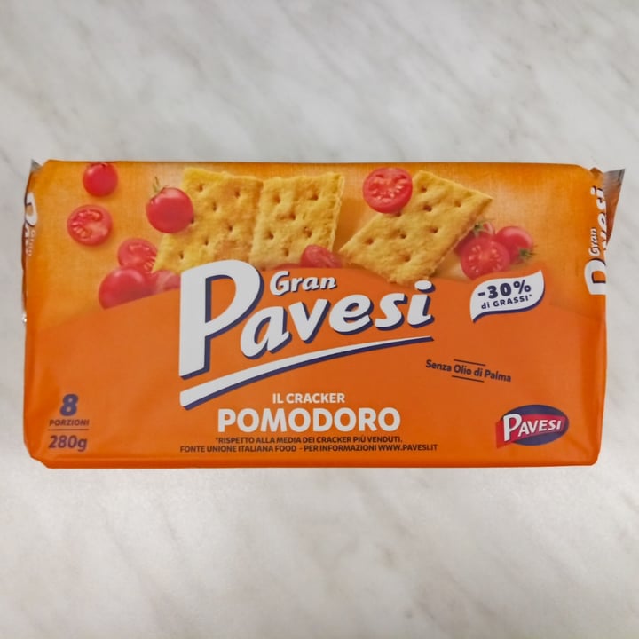 photo of Gran pavesi Crackers al pomodoro shared by @simonapapagna on  08 Sep 2023 - review