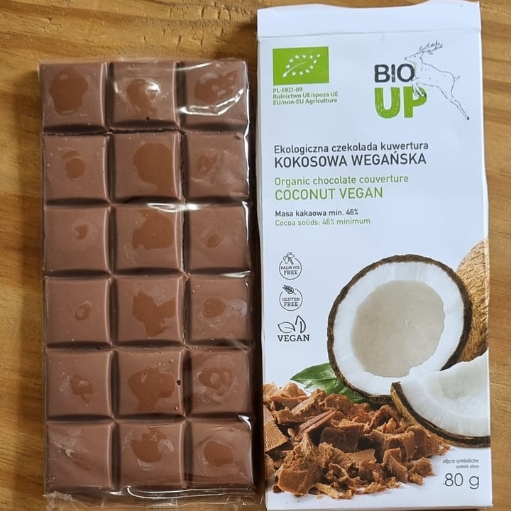 photo of BIO UP Chocolate de Côco shared by @renatalemos on  12 Nov 2023 - review