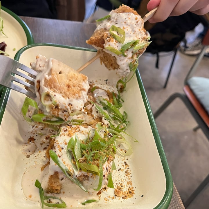 photo of Aujourd'hui Demain Brochette Tofu Tahini shared by @alistar on  08 Oct 2025 - review