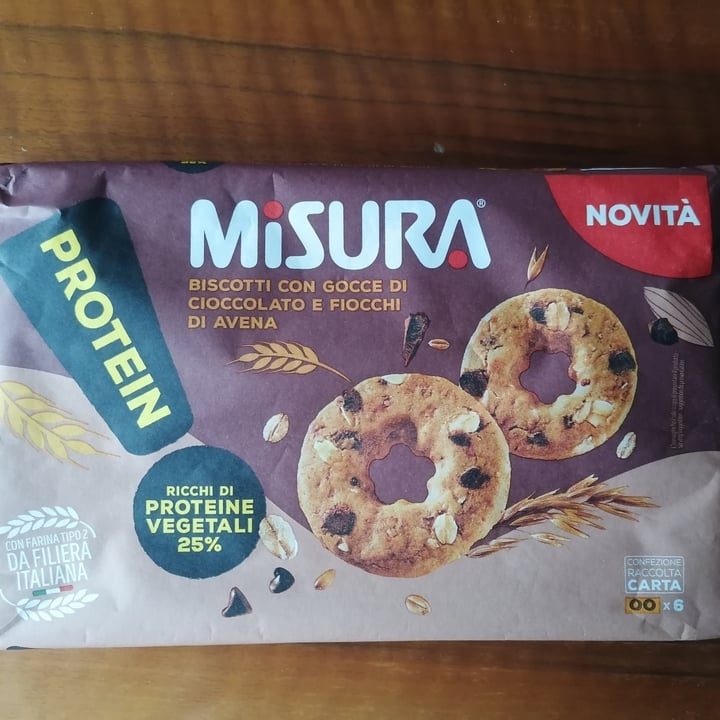 photo of Misura Biscotti con gocce di cioccolato e fiocchi d’avena shared by @francesca96 on  10 Mar 2024 - review