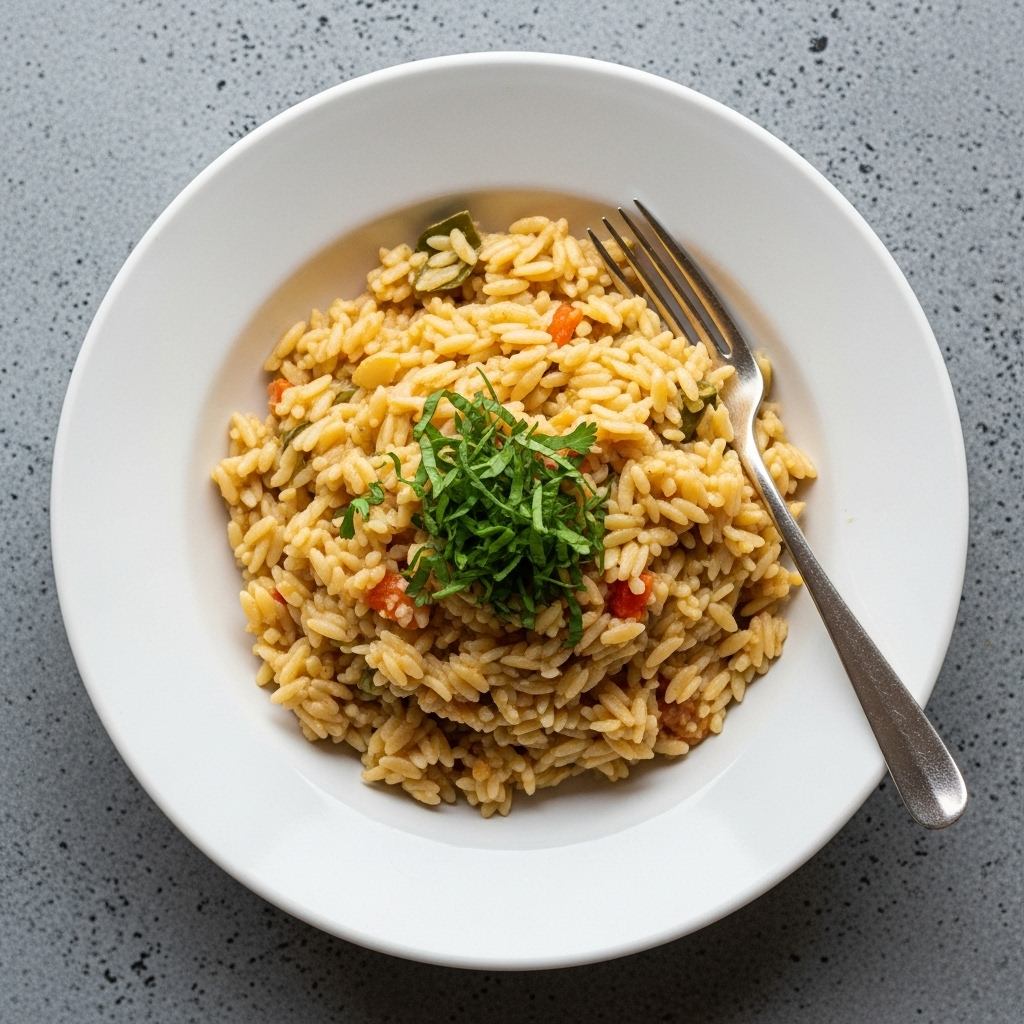 A perfectly plated bowl of 