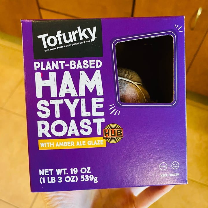 Tofurky PlantBased Ham Style Roast with Amber Ale Glaze Review abillion