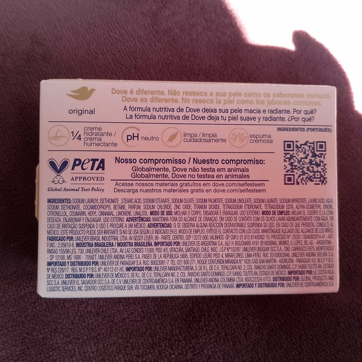 photo of Dove sabonete dove original shared by @ledac on  27 Jun 2024 - review